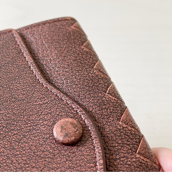 Bottega Veneta brown intrecciato leather key wallet - Picture 2 of 11